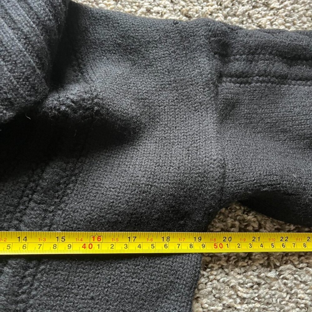 Banana Republic Cable Knit Sweater Womens XL 100% Extra Fine Merino Wool Knitted - Picture 7 of 8